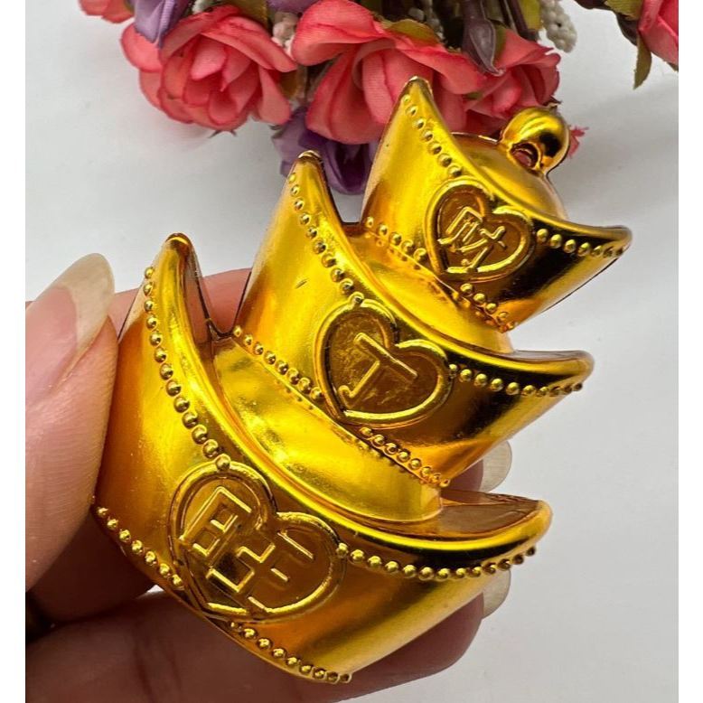 3 Tiers Ingots Year Decor Decorative for Desk Entrance Cabinet (3250L) - Image 2
