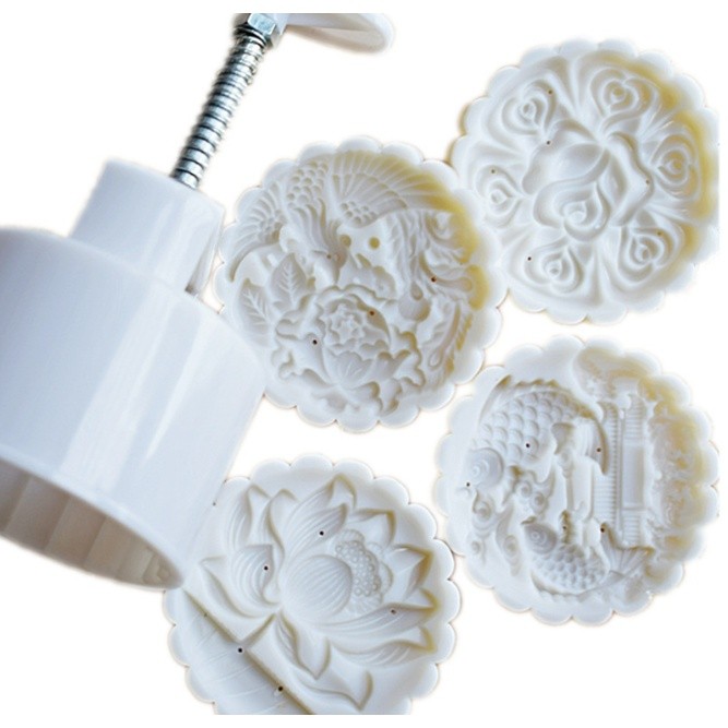 150g Hand-made New Product Original 3D Thick Moon Cake Mold Manually Pressed Various Styles and Models月饼模具(2211L) - Image 5