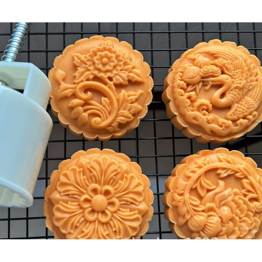 150g Hand-made New Product Original 3D Thick Moon Cake Mold Manually Pressed Various Styles and Models月饼模具(2211L) - Image 9