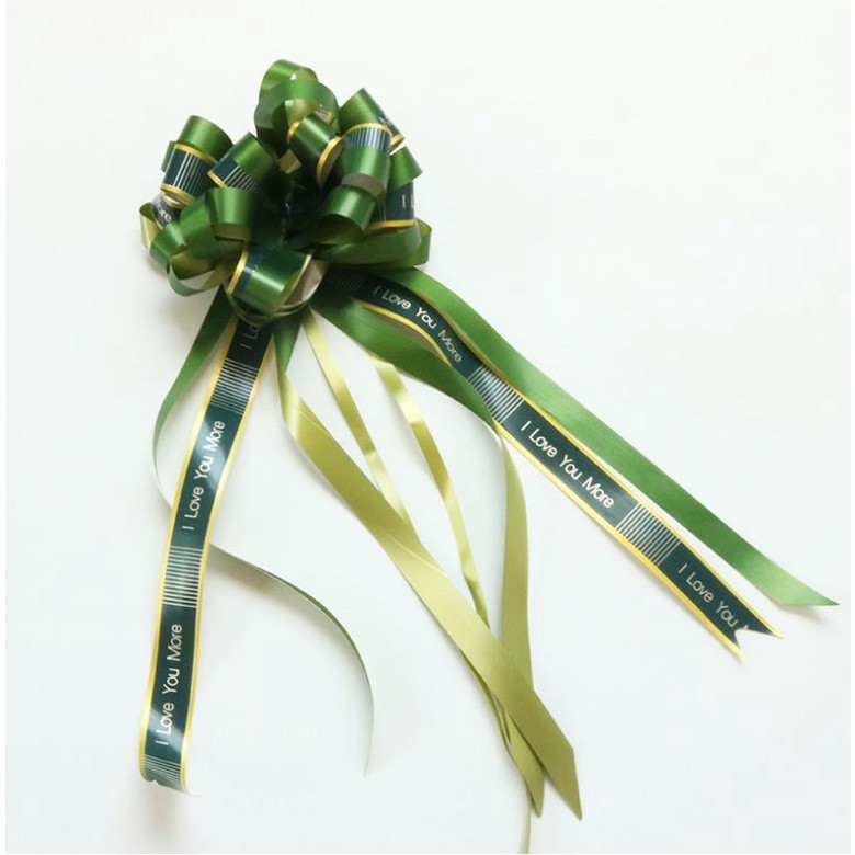 1pcs 5cm New Design Pull Bow Ribbons for Gift Packing Romantic Wedding Birthday Party Home Car Decor(713L) - Image 2