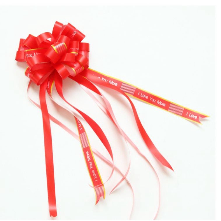 1pcs 5cm New Design Pull Bow Ribbons for Gift Packing Romantic Wedding Birthday Party Home Car Decor(713L) - Image 6